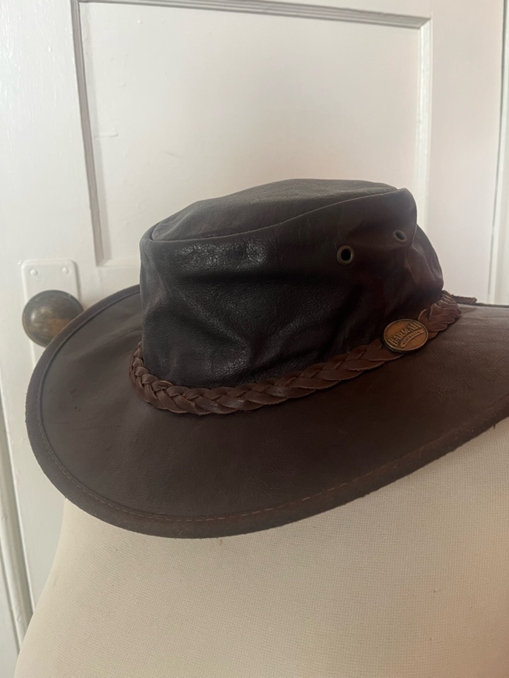 Leather Safari Hat